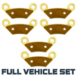 Polaris Sportsman 850/570/550/450 2009-2026 Brass Brake Pad Set