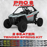Polaris RZR Pro S 2 Seater Tender Spring Kit (Fox Shocks)