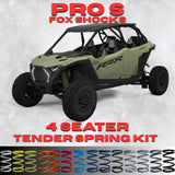 Polaris RZR Pro S 4 Seater Tender Spring Kit (Fox Shocks)