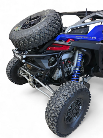 2022+ Polaris RZR Pro R/ Turbo R Amp Rear Tire Rack Rear Bumper Combo