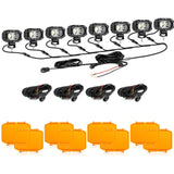 R4 Series | 4 Inch 60W Flood Beam LED Pods Light White Driving Light