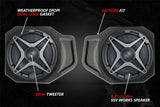 2018-2024 Polaris Ranger XP1000 A-Spec SSV Works 5-Speaker Audio System w/JVC