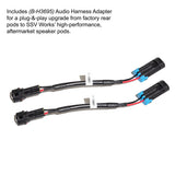 2020-2026 Polaris® RZR Pro R / Turbo R / Pro S / Pro XP 6.5" Rear-Hump Speaker-Pods