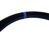 Deep Dish Suede Steering Wheel 13 Inch Diameter PRP Seats