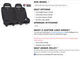 PRP GT/SE Custom Rear Bench Seat - TW