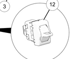 Polaris Winch Switch - 4082481
