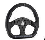 ASSAULT INDUSTRIES SUEDE BALLISTIC "D" STEERING WHEEL (UNIVERSAL)