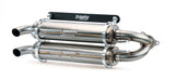 RZR PRO XP / TURBO R EXHAUST - STAINLESS STEEL - SLIP ON