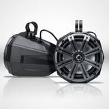 Universal 8" Cage-Mount Speaker-Pods for UTVs, Boats and more
