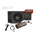 Can-Am® Defender 1200W Single Passenger Side 10" Subwoofer Kit  | UTVS-DEF-SUB-1200-PASS