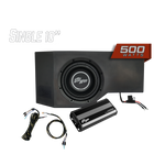Can-Am® Defender 500W Single Passenger Side 10" Subwoofer Kit | UTVS-DEF-SUB-500-PASS