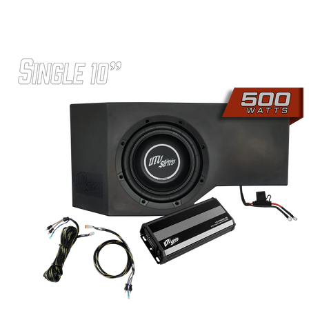 Can-Am® Defender 500W Single Passenger Side 10" Subwoofer Kit | UTVS-DEF-SUB-500-PASS