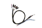 Can-Am® Maverick R BRP GO Front & Rear RCA Output Harness + Remote | UTVS-GO-RCA-OUT