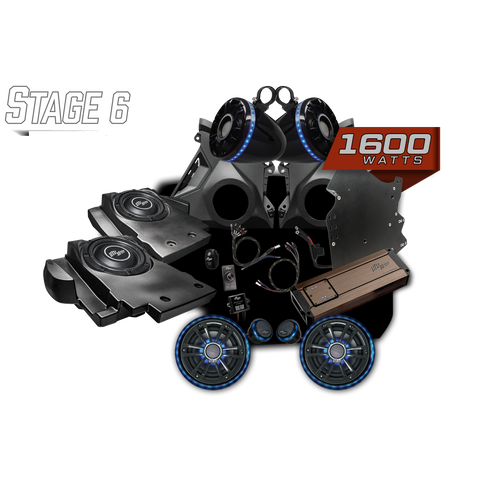 Can-Am® Maverick R BRP GO! Elite Series Stage 6 Stereo Kit | UTVS-R-S6-E-GO