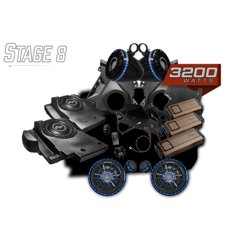Can-Am® Maverick R BRP GO! Elite Series Stage 8 Stereo Kit | UTVS-R-S8-E-GO