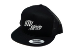 UTV Stereo Mesh Snapback Hat - Silver Logo | UTVS-A-HAT-U-BLK