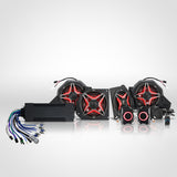 2024-2026 Polaris Xpedition ADV & XP, 1800w 7-Speaker Phase-5 V-Spec Plug-&-Play Audio Kit For Ride Command