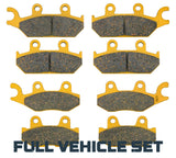 Yamaha Wolverine 700/850/1000 2016-2026 Ceramic Brake Pad Set