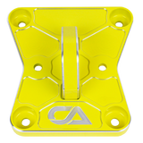 CA Tech Pull Plate  3D scanned for perfect fitment and machined from 6061 aluminum with a finished thickness of 1" for maximum durability, the new 2022 Can-Am X3 pull plate is easy to install and built to last a lifetime.   OEM color matching ensures all CA Tech parts will pair perfectly with your build. 