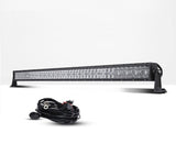22 Inch-52 Inch 5D Series Straight/Curved Combo Beam Double Row LED Light Bar for Ford Bronco