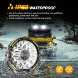 (2pcs/set) 7 Inch 230W 33332LM 360-PRO Series LED Driving Lights+Amber/Black Covers(Optional) for ATV UTV SIDE BY SIDE 4X4