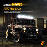 (2pcs/set) 9 INCH 270W 37776LM 360-PRO Series Custom Lens Offroad LED Driving Lights+Amber/Black Covers(Optional) for JEEP WRANGLER JL JK TJ