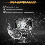 R4 Series | 4 Inch 60W Corrugated Lens 120° Wide Beam LED Pods Lights