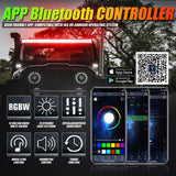 New 22 Inch V-PRO Series Straight RGBW Color Changing Off Road Led Light Bar