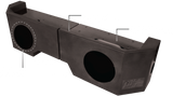 Can-Am® Defender Vented 10" Passenger Subwoofer Enclosure Unloaded | UTVS-DEF-VENC-PASS