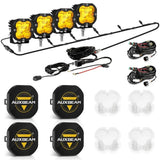 XP-ULTRA Series 3 Inch 80W 9600LM LED Pods Lights White&Amber