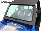 Black RZR 570, 800, XP900  Full Glass Windshield with Wiper