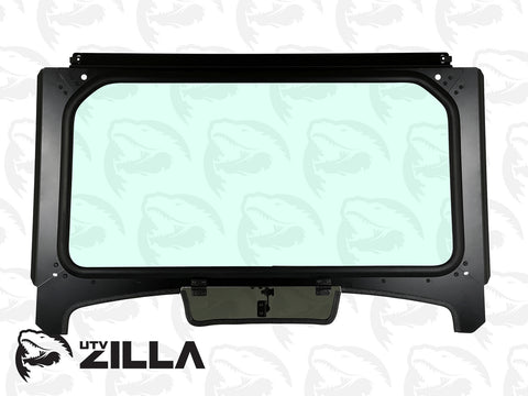 UTVZilla Vented Glass Windshield for 2021+ Polaris RZR Trail with wiper