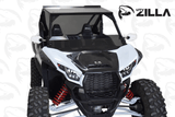 Polycarbonate TINTED Half Windshield with quick straps for KRX