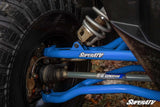SUPER ATV POLARIS RZR XP TURBO HIGH CLEARANCE 1.5" FORWARD OFFSET A-ARMS (CHROMOLY)