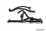 SUPER ATV POLARIS RZR XP TURBO HIGH CLEARANCE 1.5" FORWARD OFFSET A-ARMS (CHROMOLY)