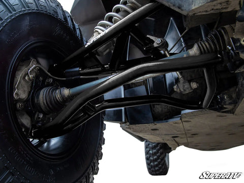 SUPER ATV POLARIS RZR XP TURBO HIGH CLEARANCE 1.5" FORWARD OFFSET A-ARMS (CHROMOLY)