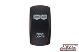 Rear Lights Rocker Switch Cover