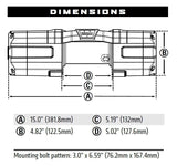 WARN AXON 55-S POWERSPORT WINCH