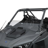 POLARIS LOCK & RIDE HALF WINDSHIELD - HARD COAT POLY, MID