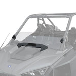 POLARIS LOCK & RIDE HALF WINDSHIELD - HARD COAT POLY, MID