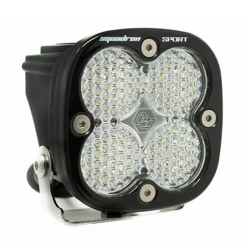 LED Light Pod Work/Scene Pattern Clear Black Squadron Sport Baja Designs