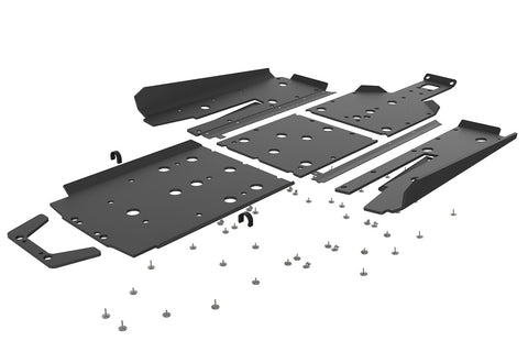 UHMW Skid Plate Kit with Integrated Tree Kickers/Rock Sliders – Polaris RZR Pro XP