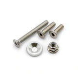 DRT Fender / Rock Washer and Hardware Dress Up Kit - Raw Aluminum