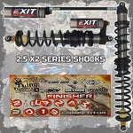 Polaris RZR XP 1000/Turbo EXIT Shocks 2.5X2 Series