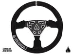 ASSAULT INDUSTRIES NAVIGATOR SUEDE STEERING WHEEL (UNIVERSAL)