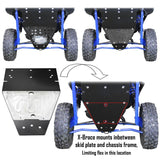 Factory UTV Polaris RZR Pro XP UHMW Skid Plate