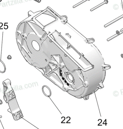 POLARIS COVER-CLUTCH,INNER,MACH [FROM 12/1/2020] 5144058