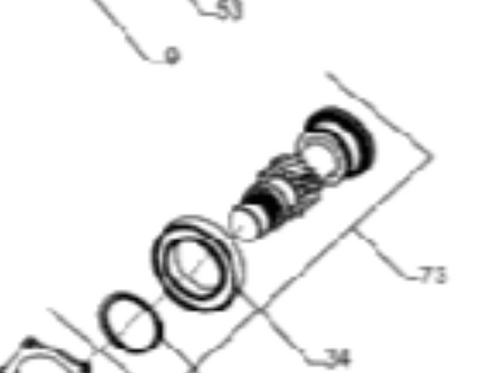 POLARIS SUBASSEMBLY PINION 3235820