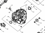 Polaris RZR Case Subassembly, Right, Genuine OEM Part 3235992, Qty 1