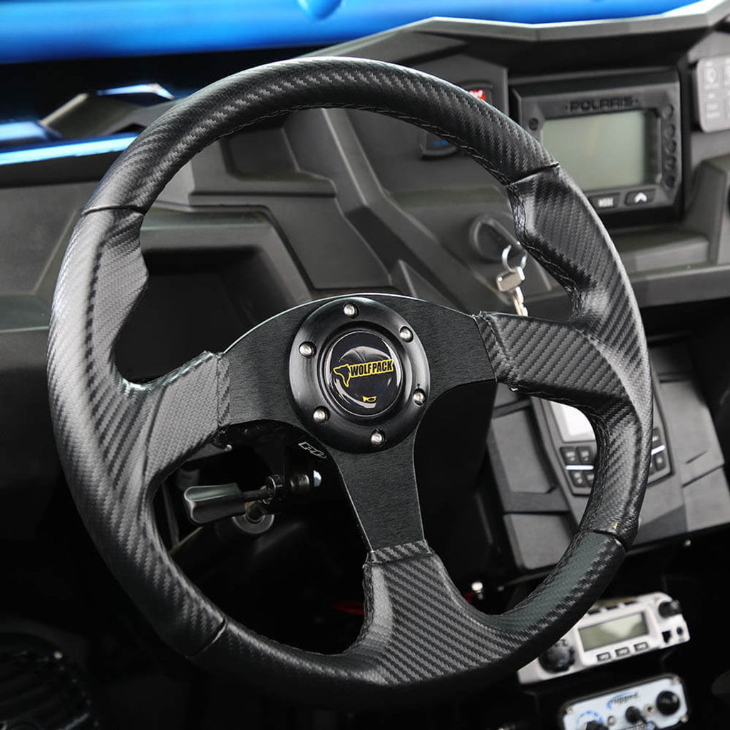 UTV Wolfpack UTV Steering Wheel / Race & Sport - Carbon Fiber ...